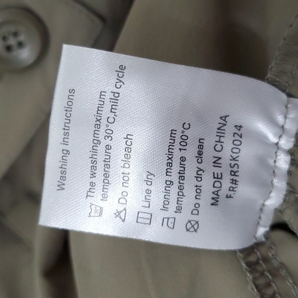 OUTDOORSPORTS Women's Hiking Pants in Khaki, Size 38, NWT - Picture 12 of 12